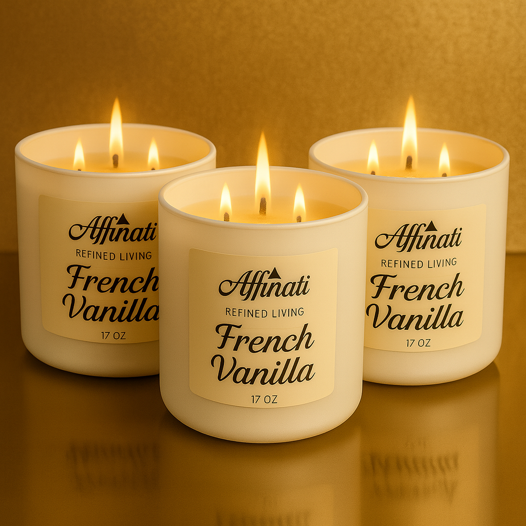 3-Wick Candles - Affinati