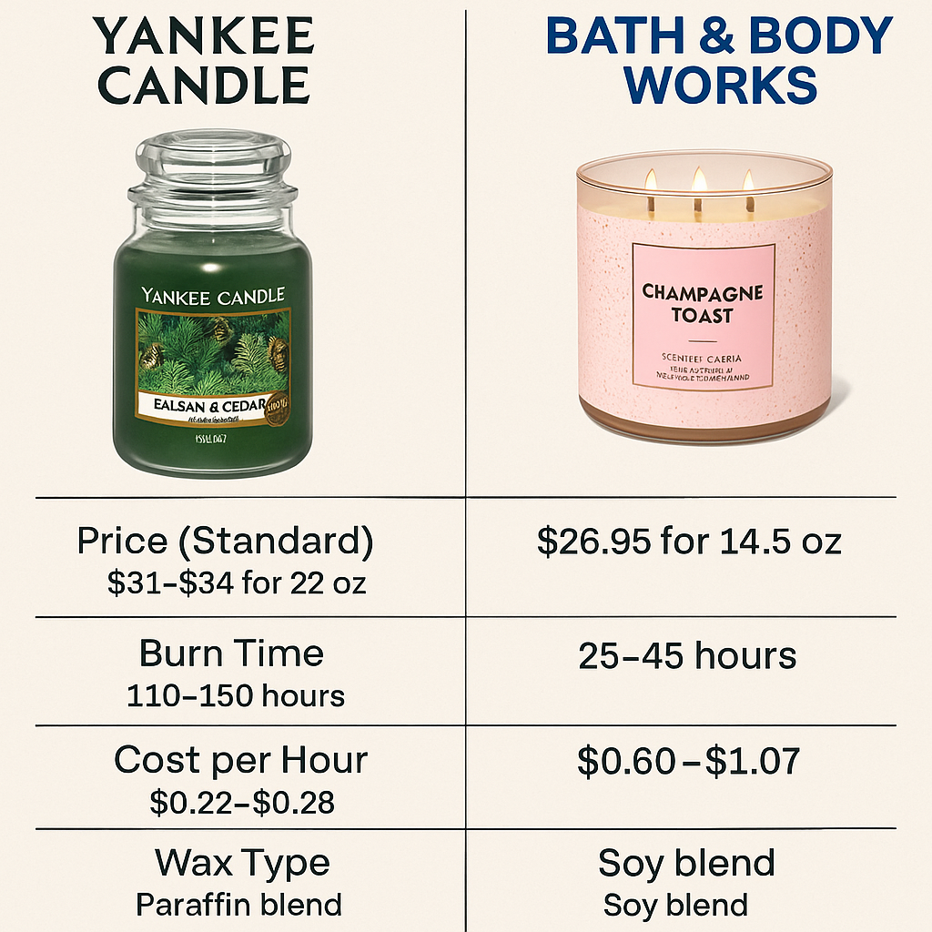 Yankee Candle vs Bath & Body Works | Best Candle Brand 2025