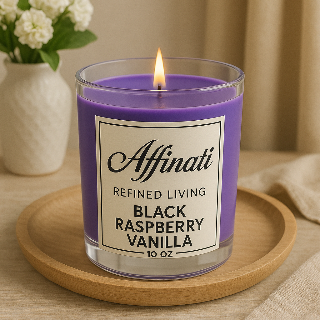 Black Raspberry Vanilla Original Candle - Affinati