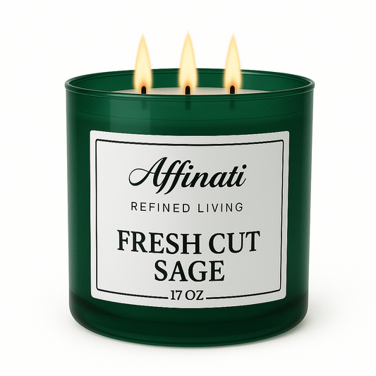 3-Wick Fresh Cut Sage Candle