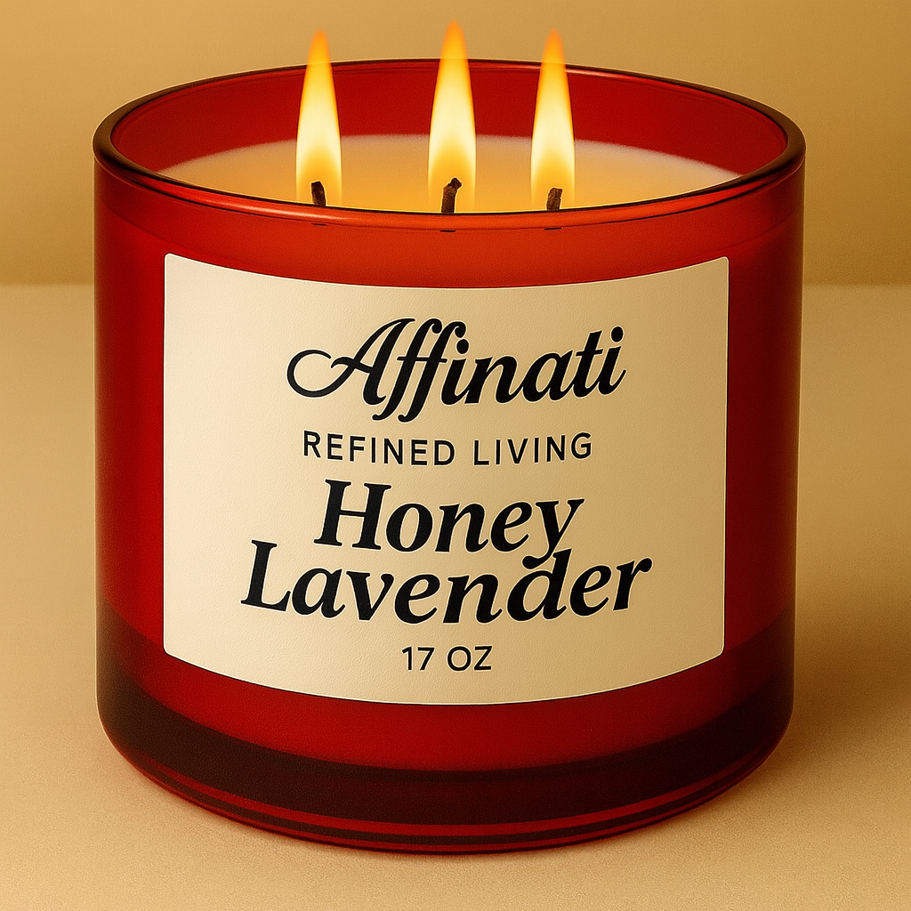 3-Wick Honey Lavender Candle