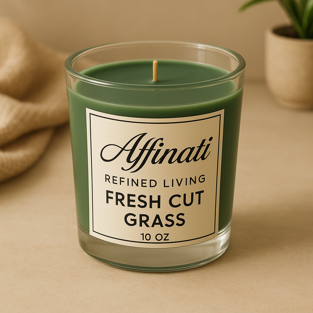 Fresh Cut Grass Original Candle - Affinati