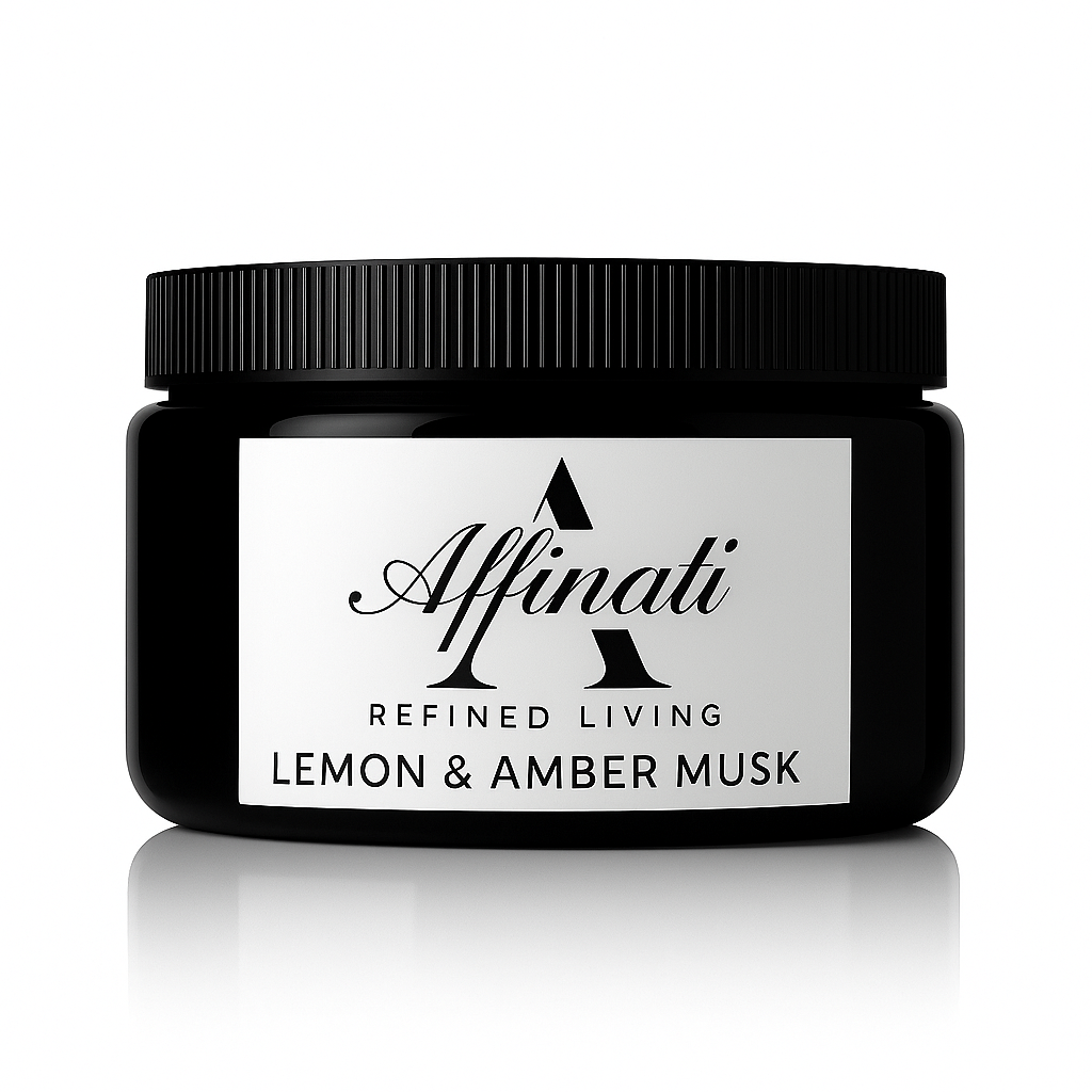 Lemon & Amber Musk - Shea Butter Body Lotion (10 oz)