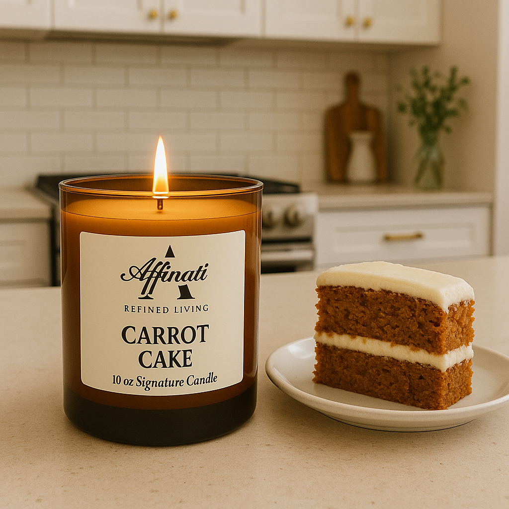 Havuçlu Kek İmza Mum