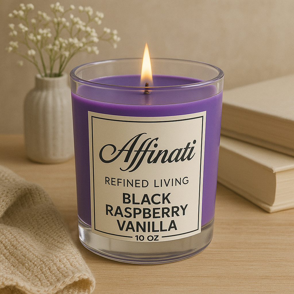 Black Raspberry Vanilla Original Candle - Affinati