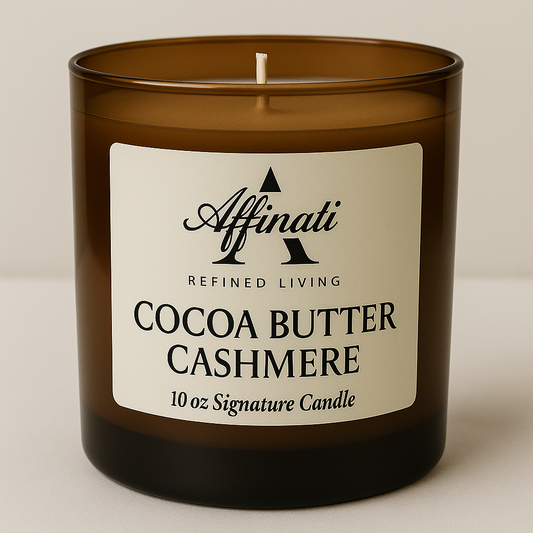 Cocoa Butter Cashmere Signature Candle - Affinati