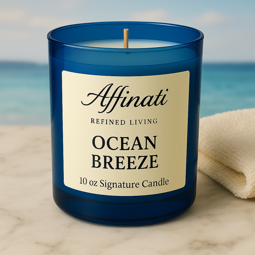 Ocean Breeze Signature Candle - Affinati