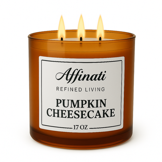 3-Wick Pumpkin Cheesecake Candle