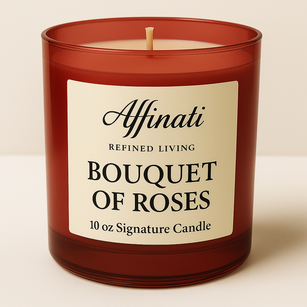 Bouquet of Roses Signature Candle - Affinati