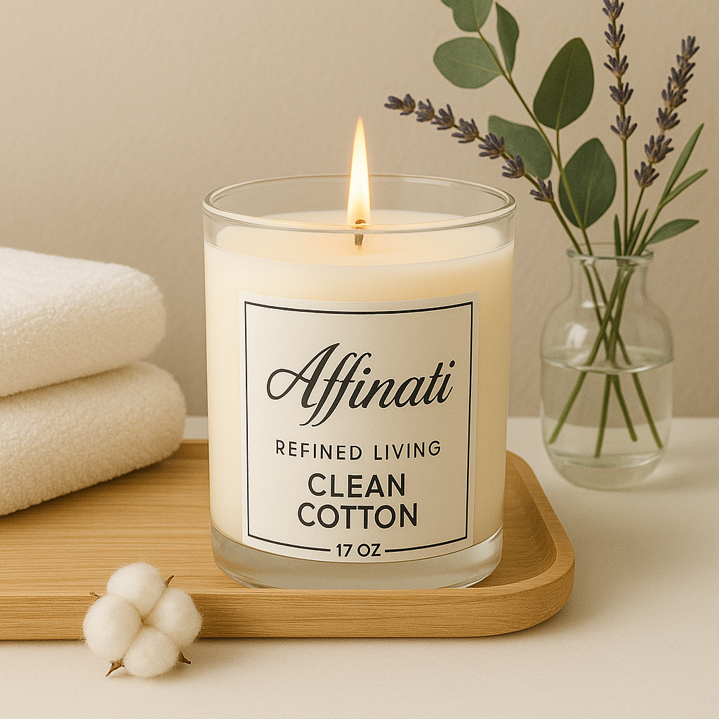 Clean Cotton Original Candle - Affinati