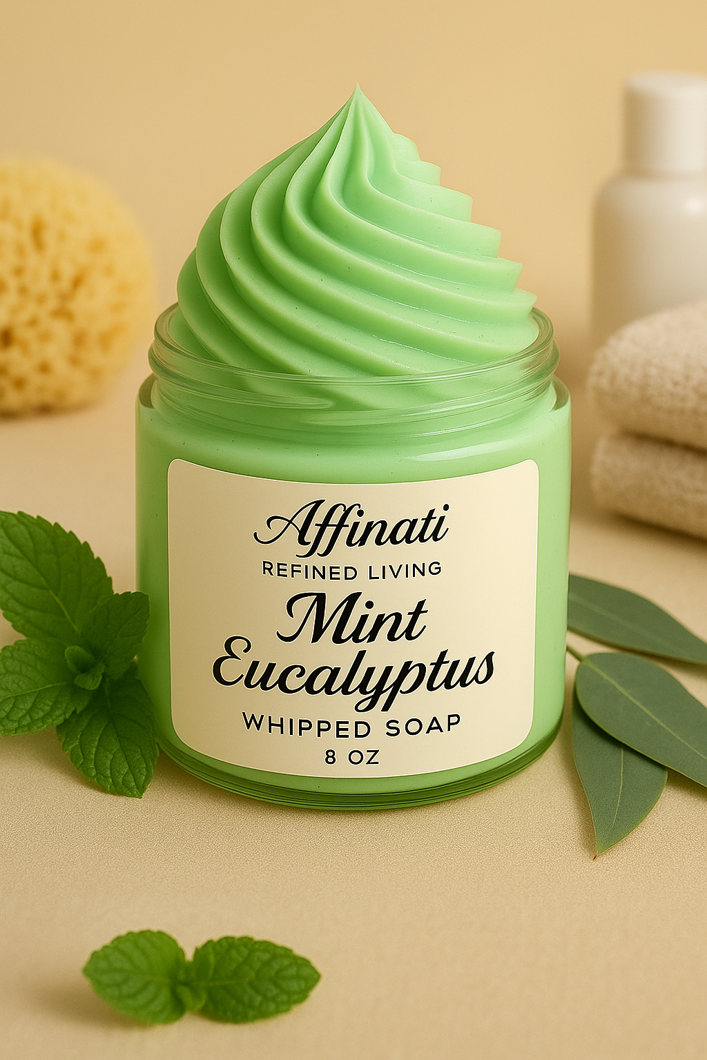Whipped Soap - Mint Eucalyptus - Affinati