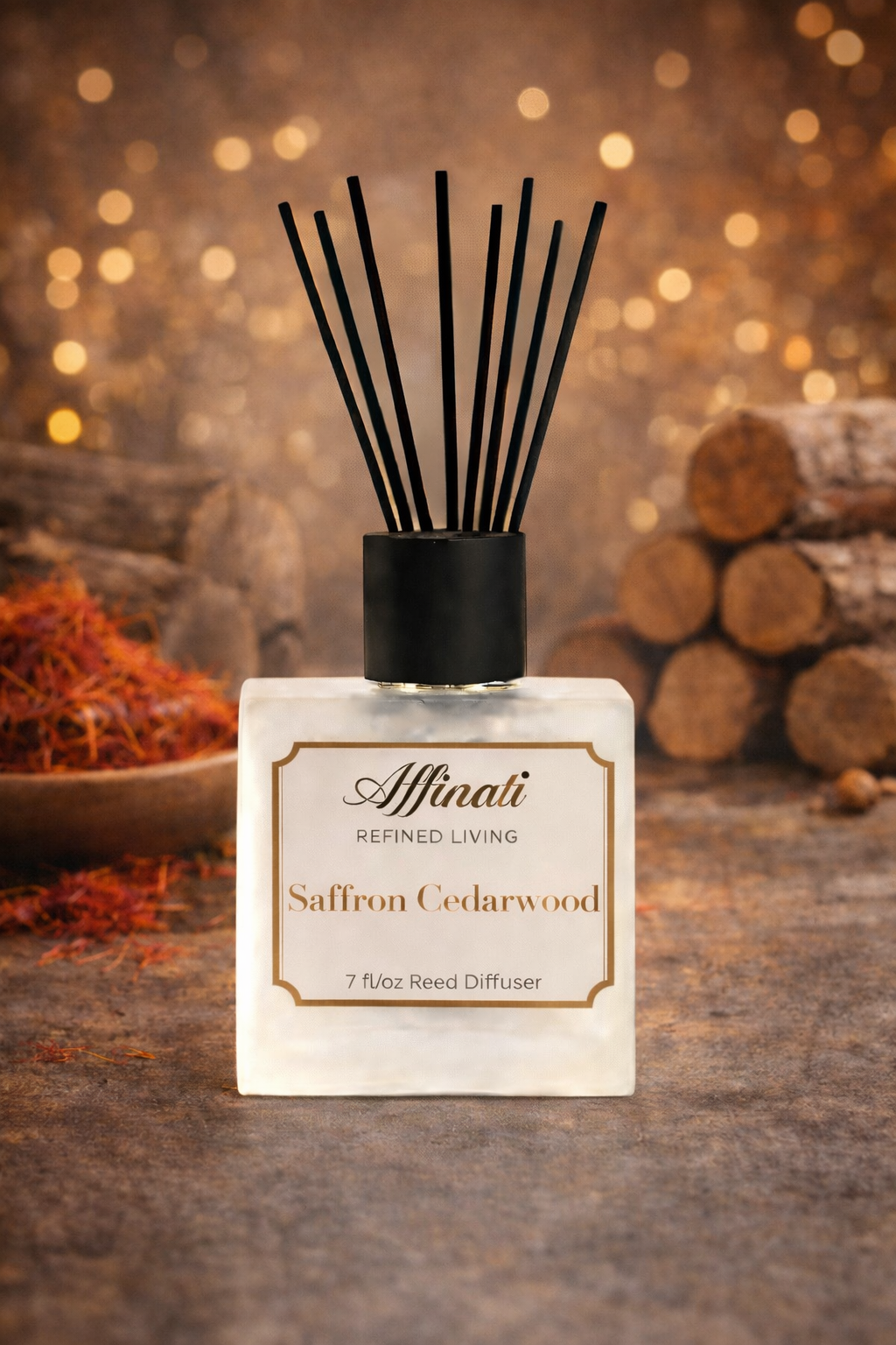 샤프란 시더우드 리드 디퓨저