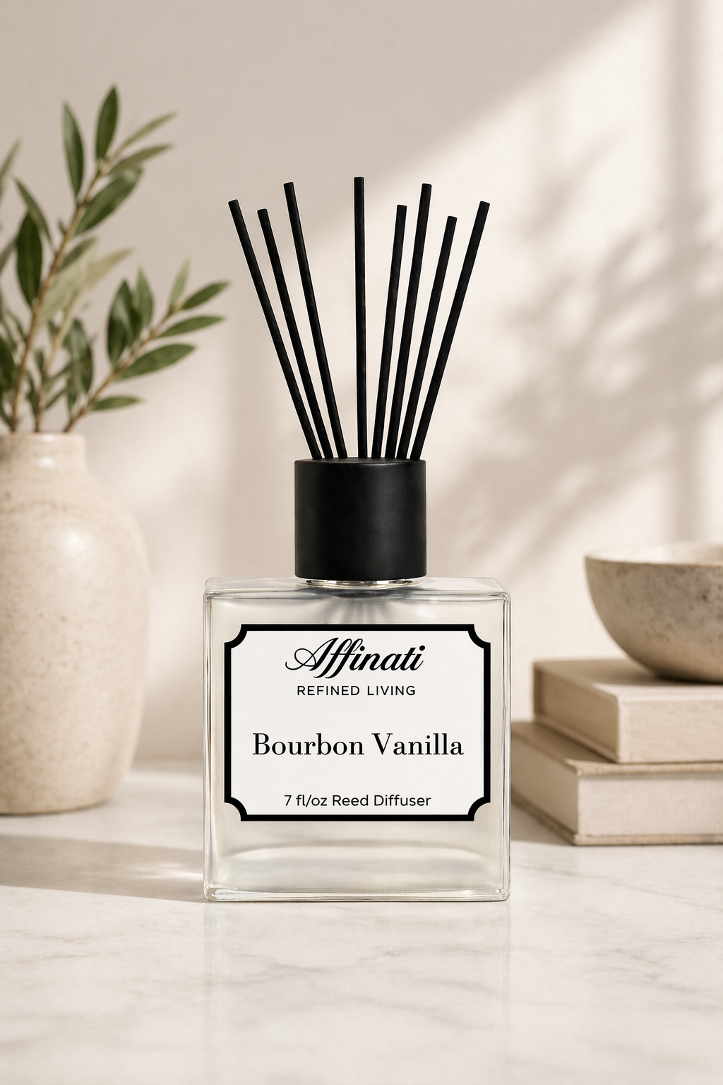 Bourbon Vanilla Reed Diffuser - Affinati