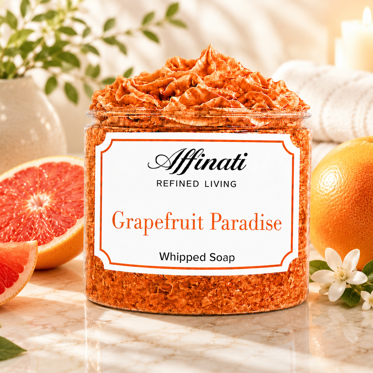 Grapefruit Paradise Whipped Soap - 20 oz