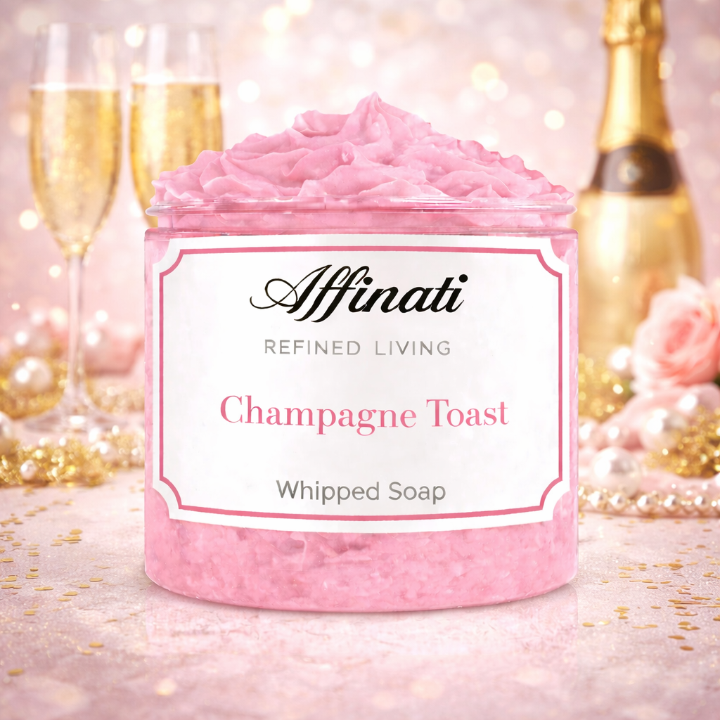 Champagne Toast Whipped Soap - 20 oz - Affinati