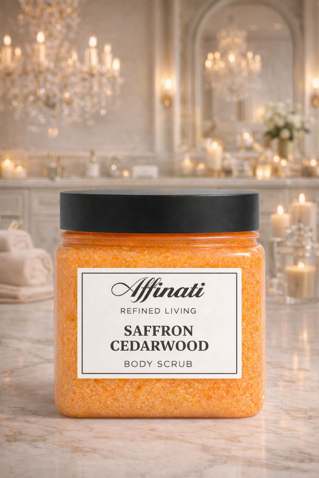 Esfoliante Corporal Brisa do Oceano 64 oz | Esfoliante de Sal Batido