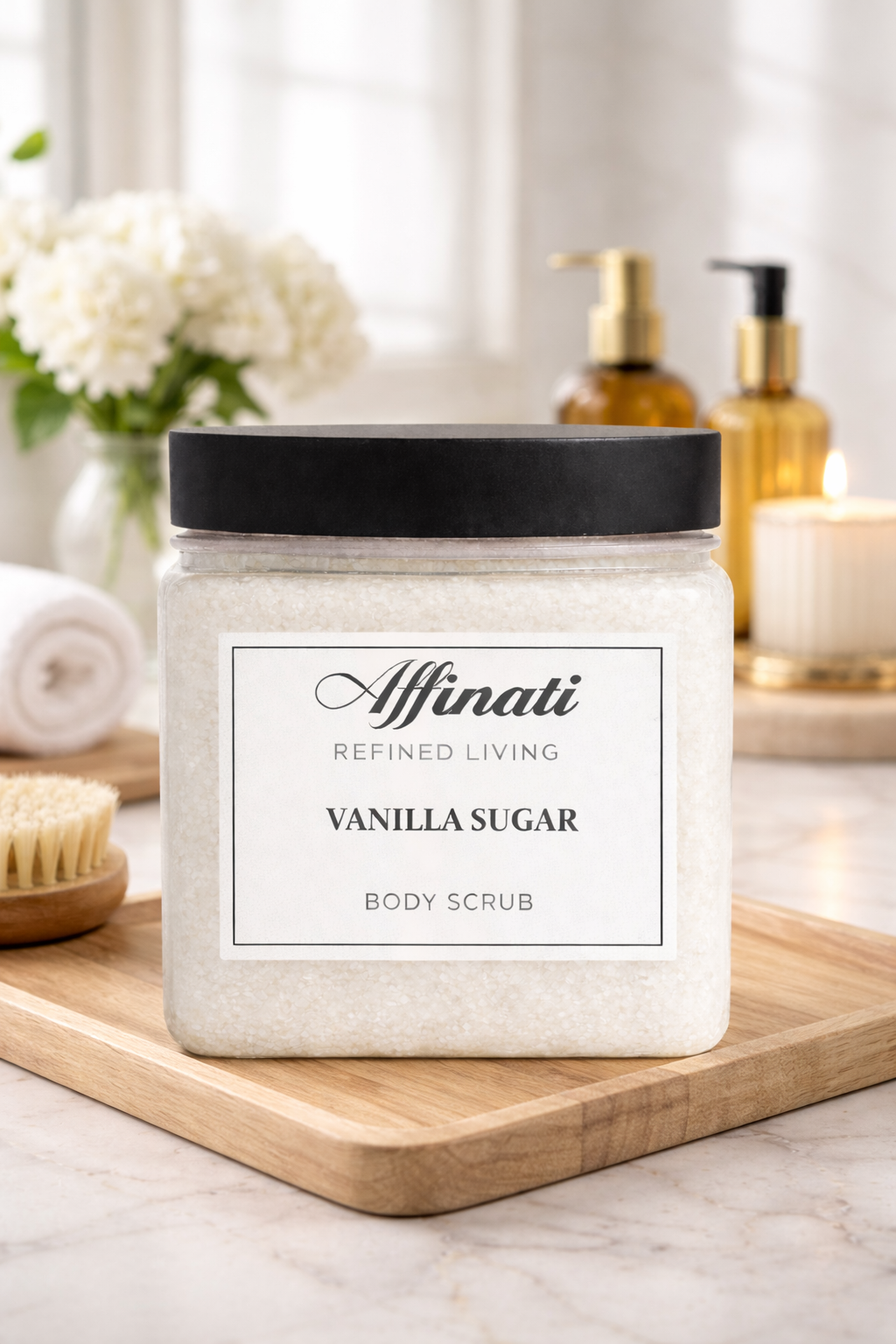 Gommage corporel au sucre vanillé 64 oz | Gommage au sel fouetté