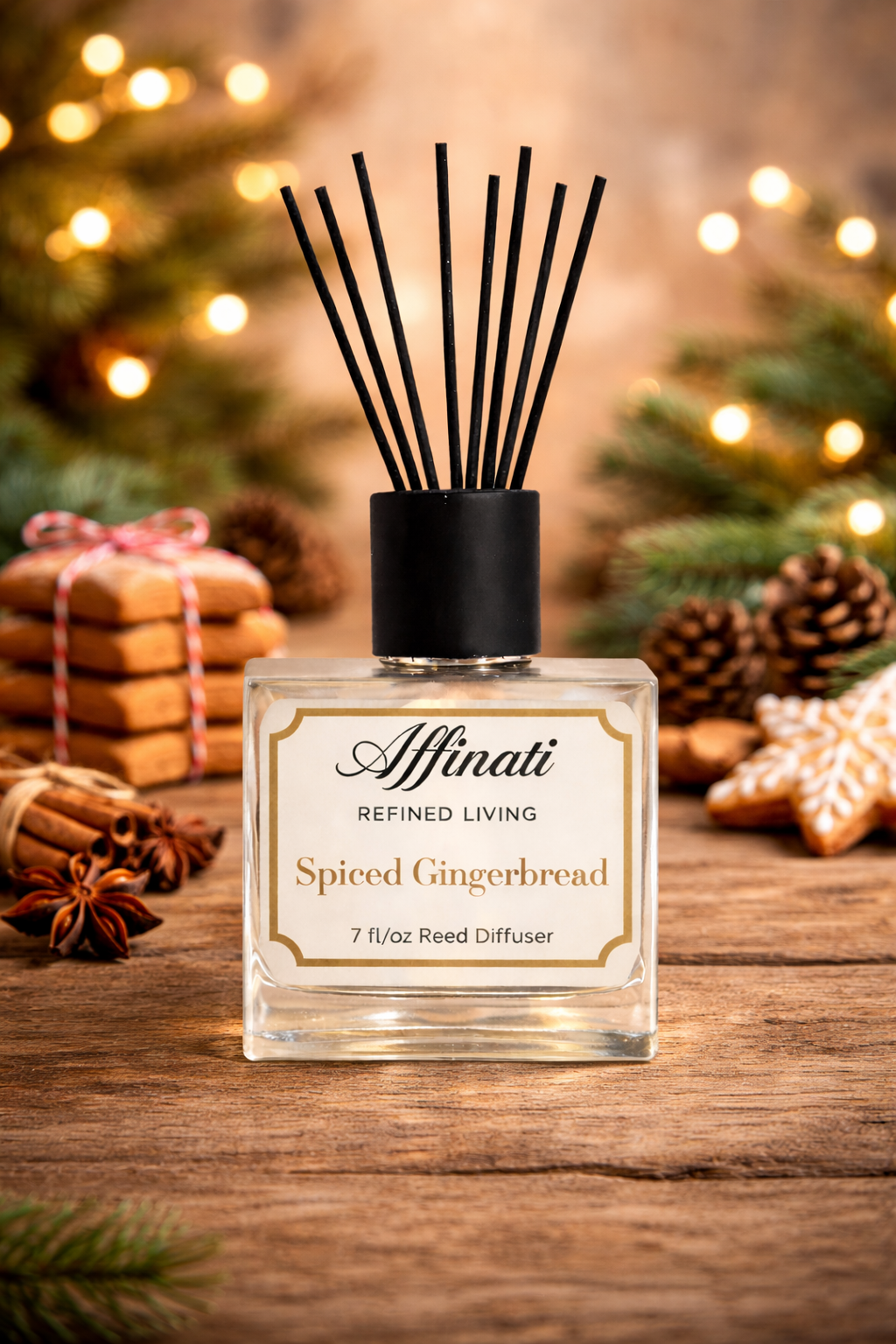 Spiced Gingerbread Reed Diffuser - Affinati