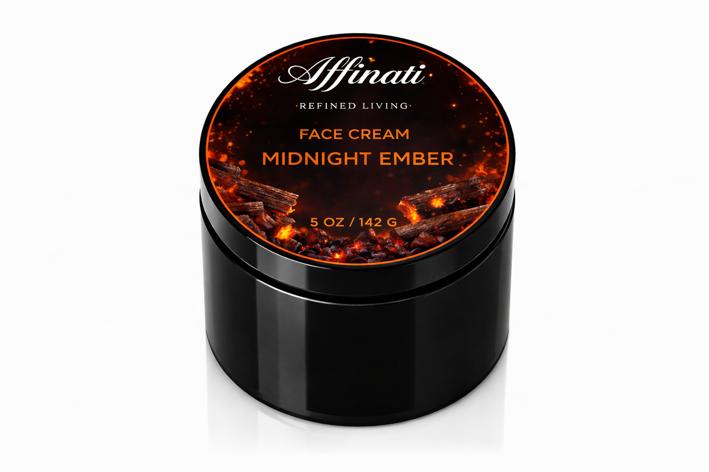 Creme Facial de Luxo Brasa da Meia-Noite – Hidratação Profunda