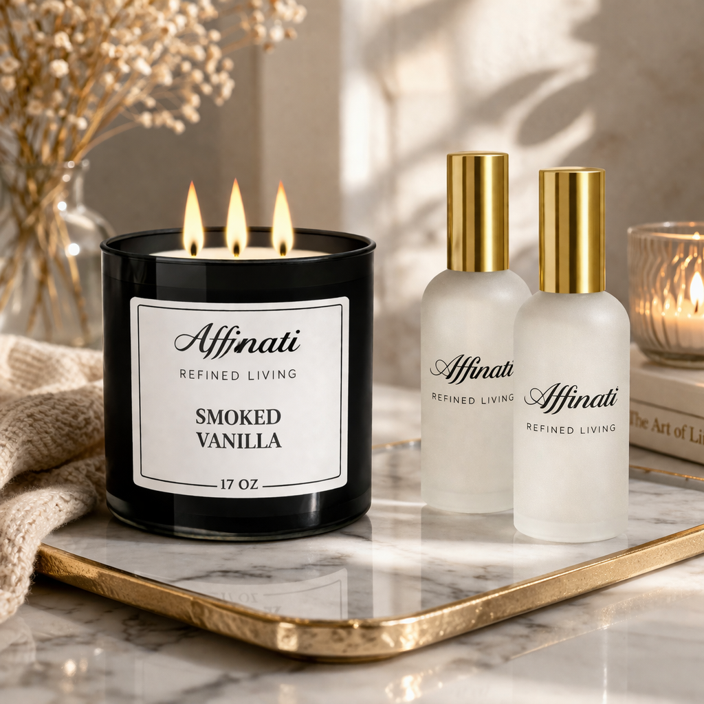 Honey Lavendel Kaars & Ruimspray Set | Kalmerende Sterke Geur