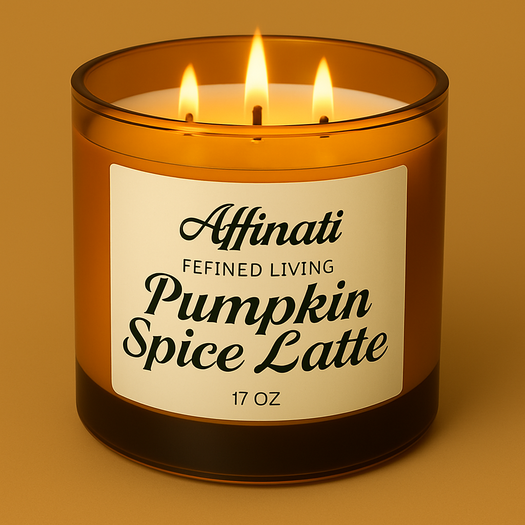 3-Wick Pumpkin Spice Latte Candle