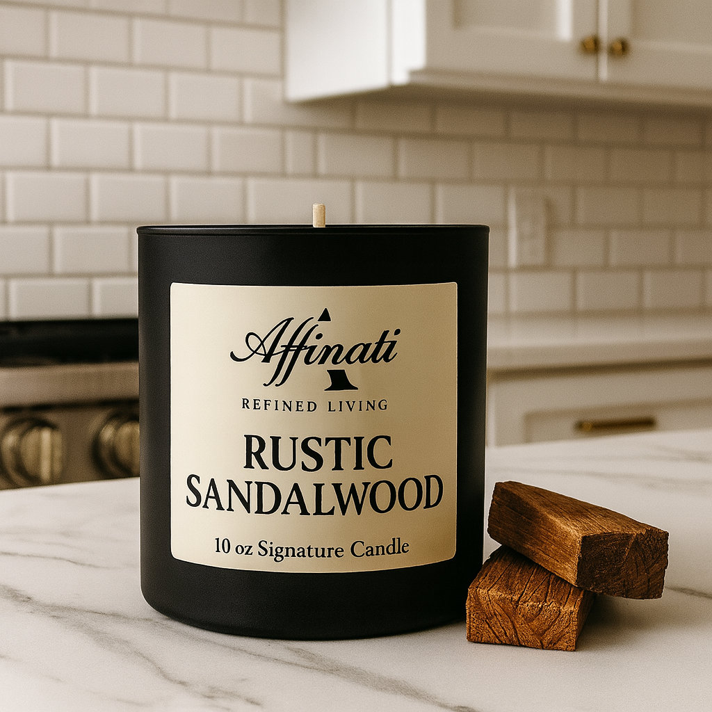 Rustic Sandalwood Signature Candle