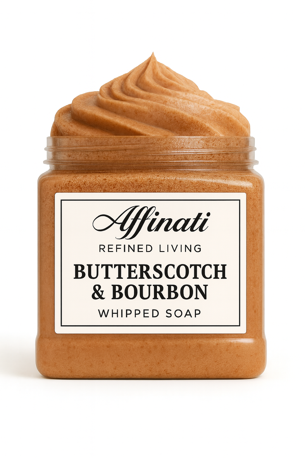 Butterscotch & Bourbon Whipped Soap - 64 oz