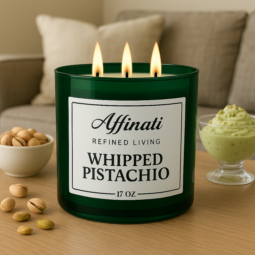 3-Wick Whipped Pistachio Candle