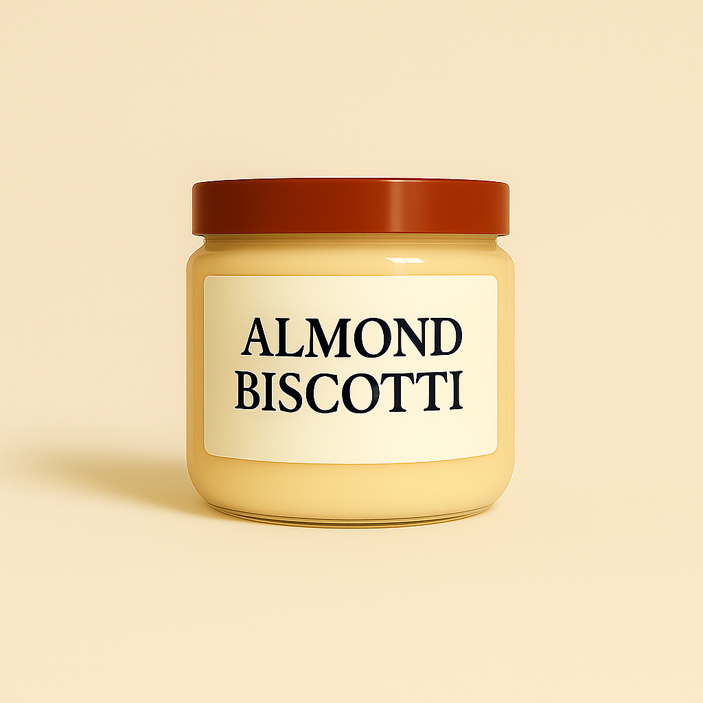 Crema facial hidratante - Biscotti de almendra
