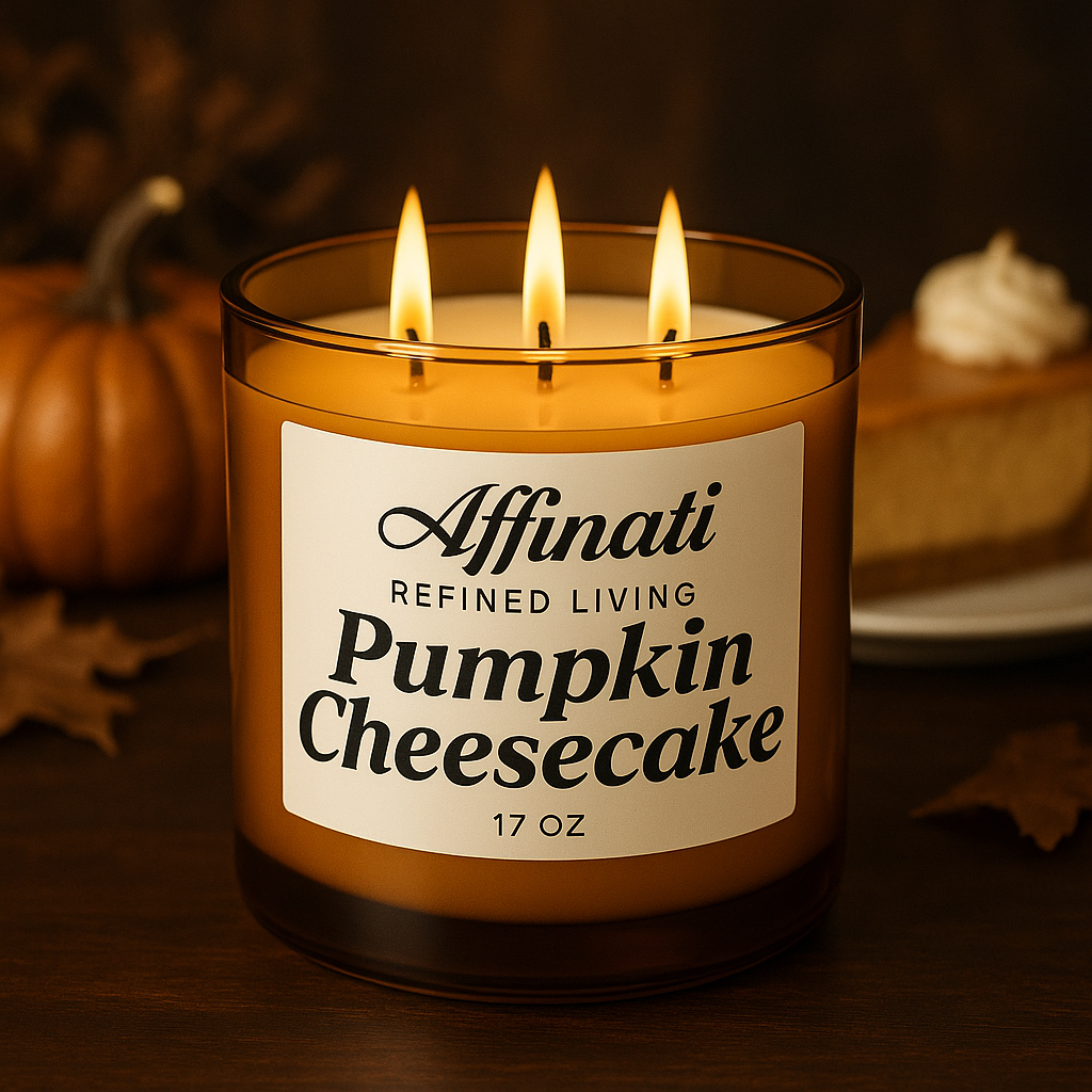 3-Wick Pumpkin Cheesecake Candle