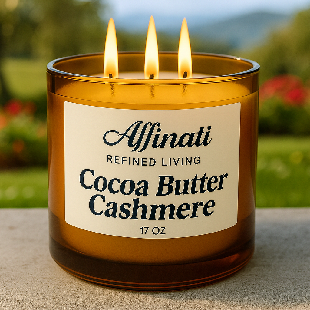 3-Wick Cocoa Butter Cashmere Candle