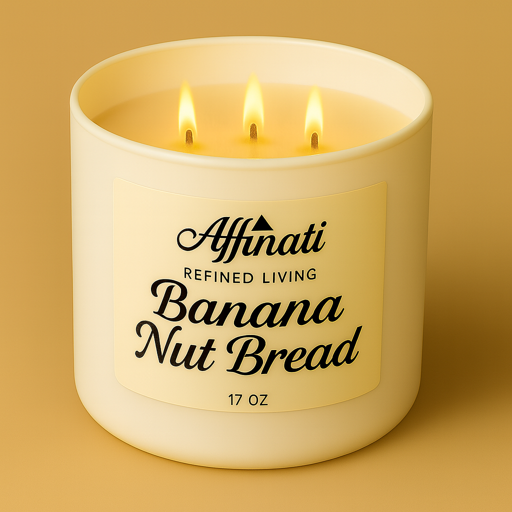 3-Wick Banana Nut Bread Candle