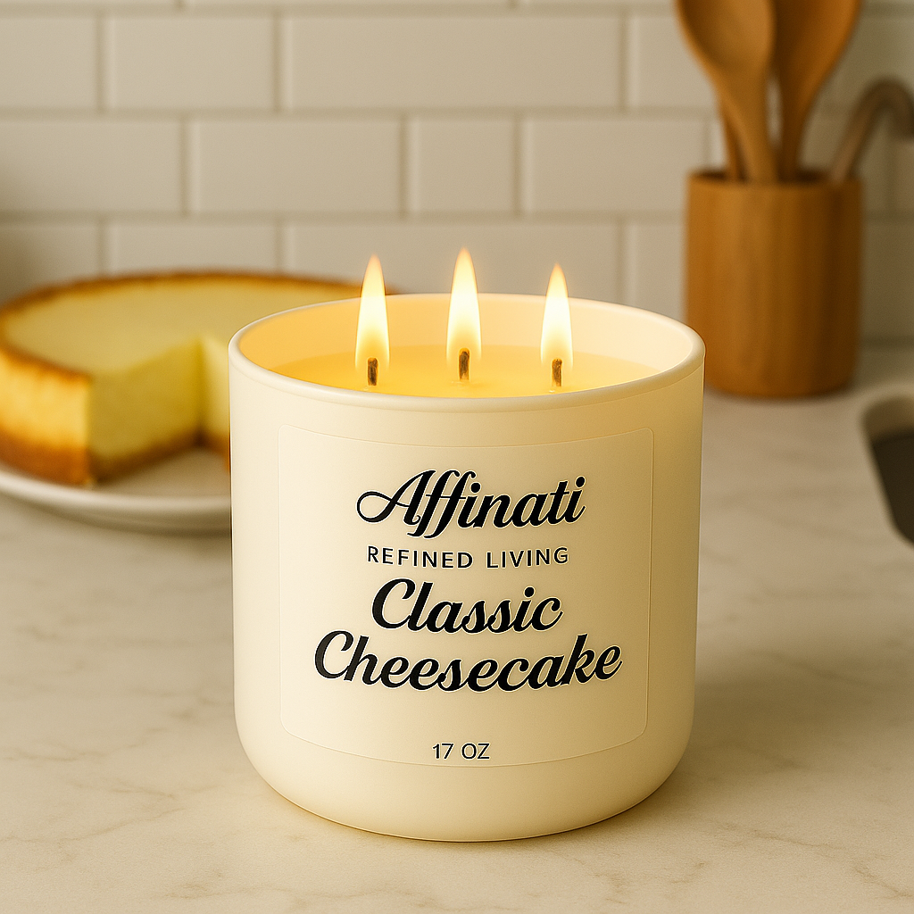 3-Wick Classic Cheesecake Candle