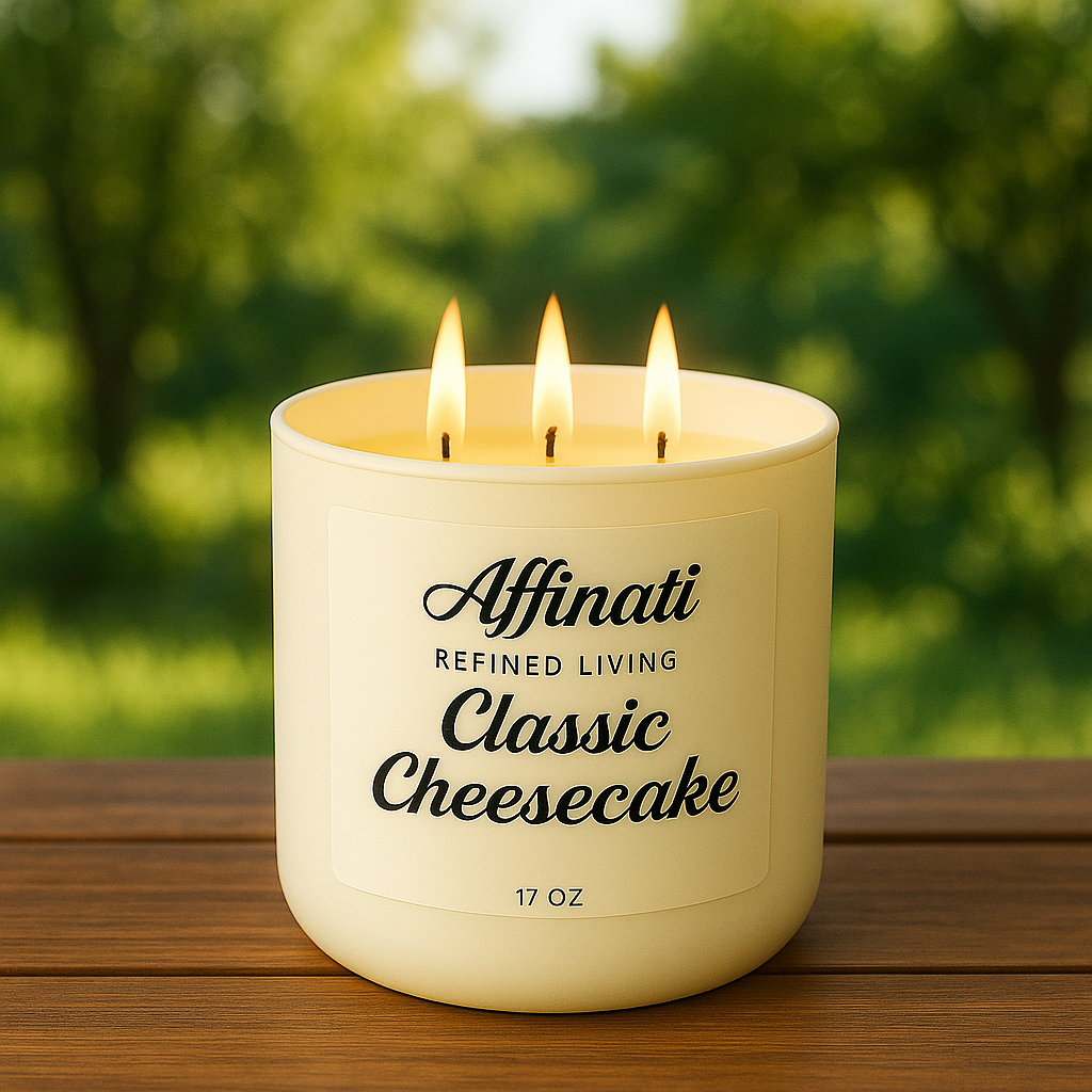 3-Wick Classic Cheesecake Candle