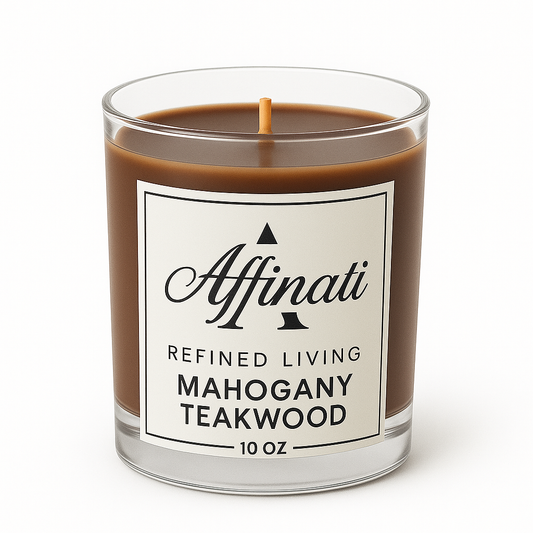 Mahogany Teakwood Original Candle - Affinati