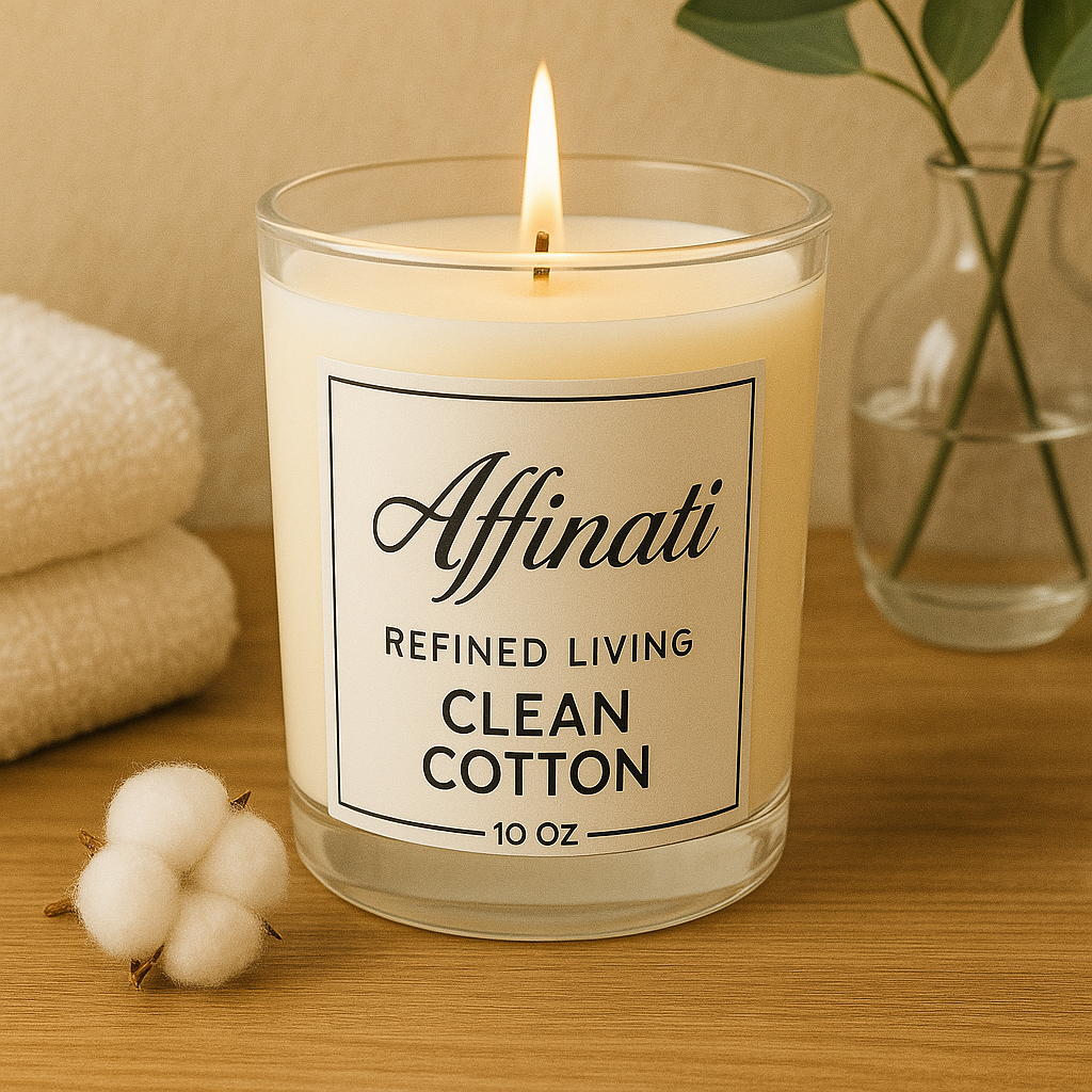 Clean Cotton Original Candle - Affinati
