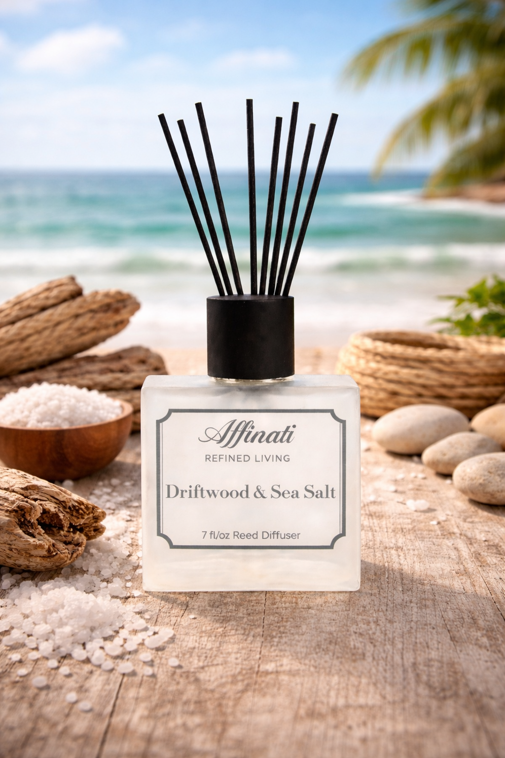 Driftwood & Sea Salt Reed Diffuser - Affinati