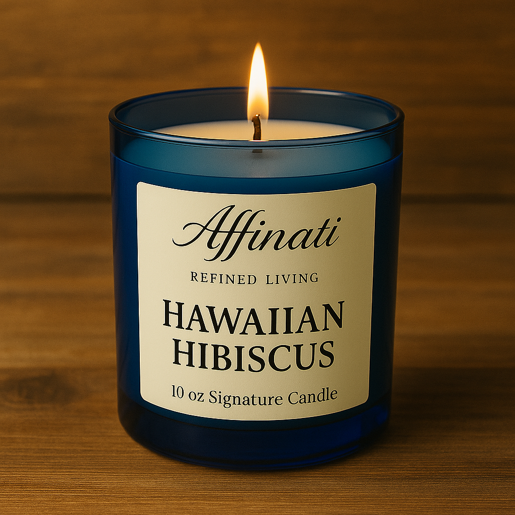 Hawaiian Hibiscus Signature Candle - Affinati