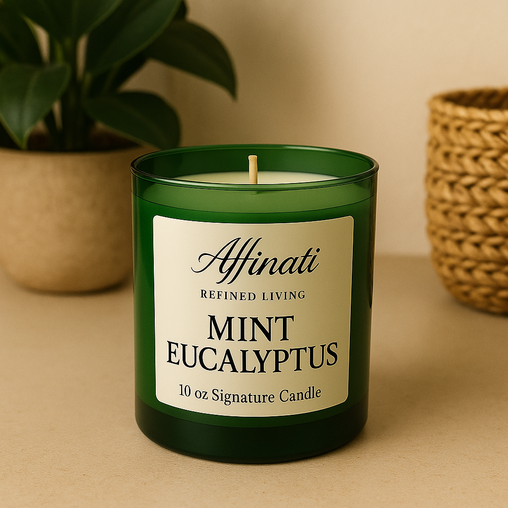 Mint Eucalyptus Signature Candle - Affinati