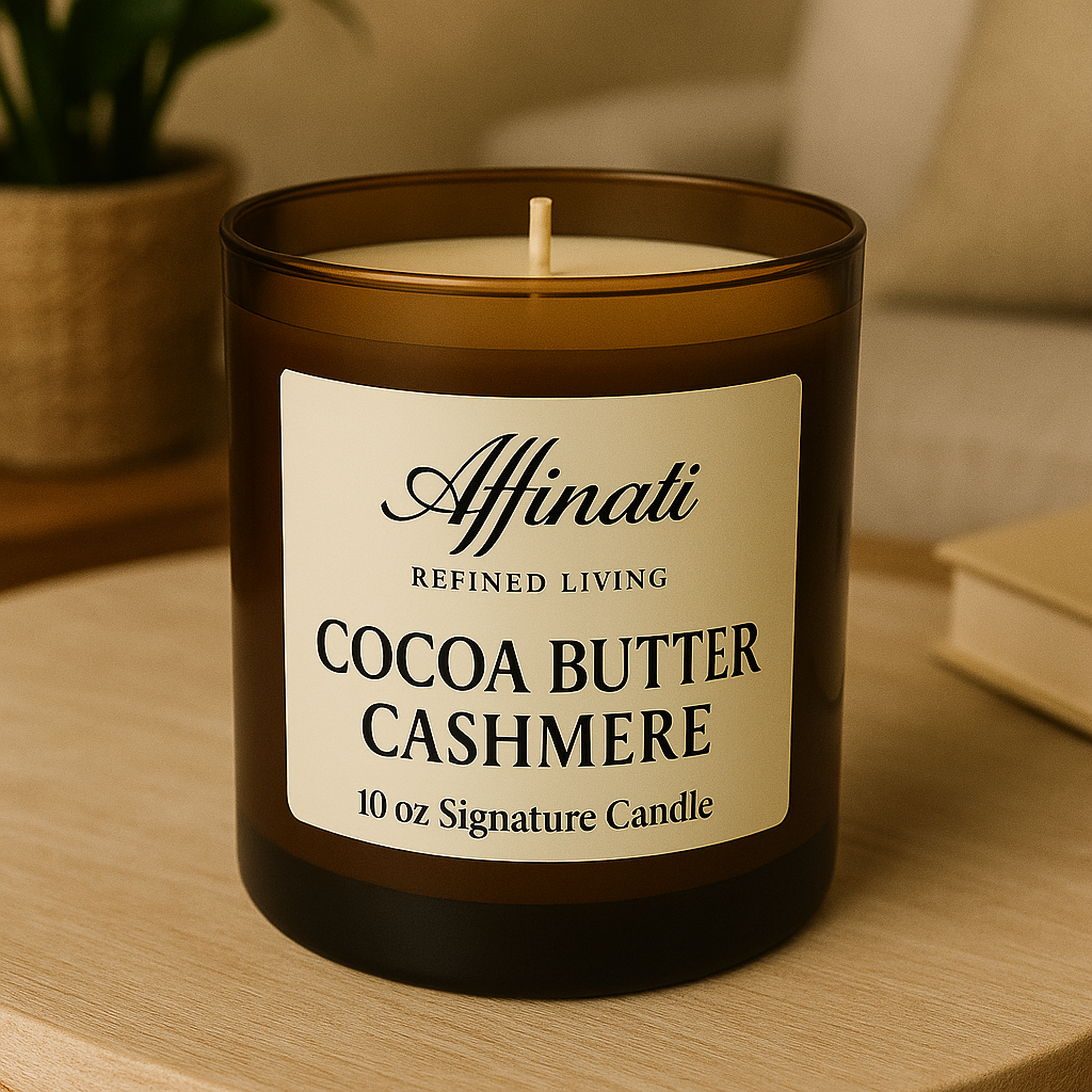Cocoa Butter Cashmere Signature Candle - Affinati