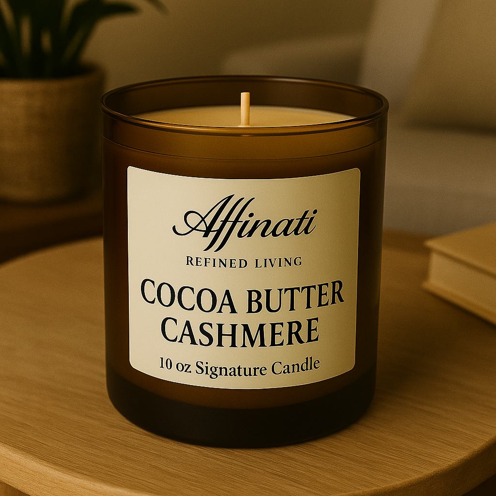 Cocoa Butter Cashmere Signature Candle - Affinati