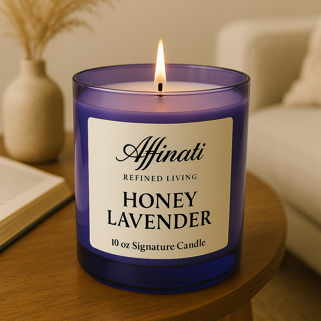 Honey Lavender Signature Candle - Affinati