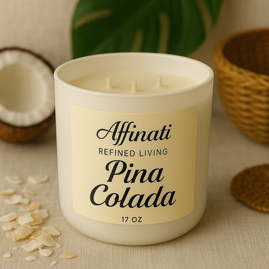 3-Wick Pina Colada Candle - Affinati