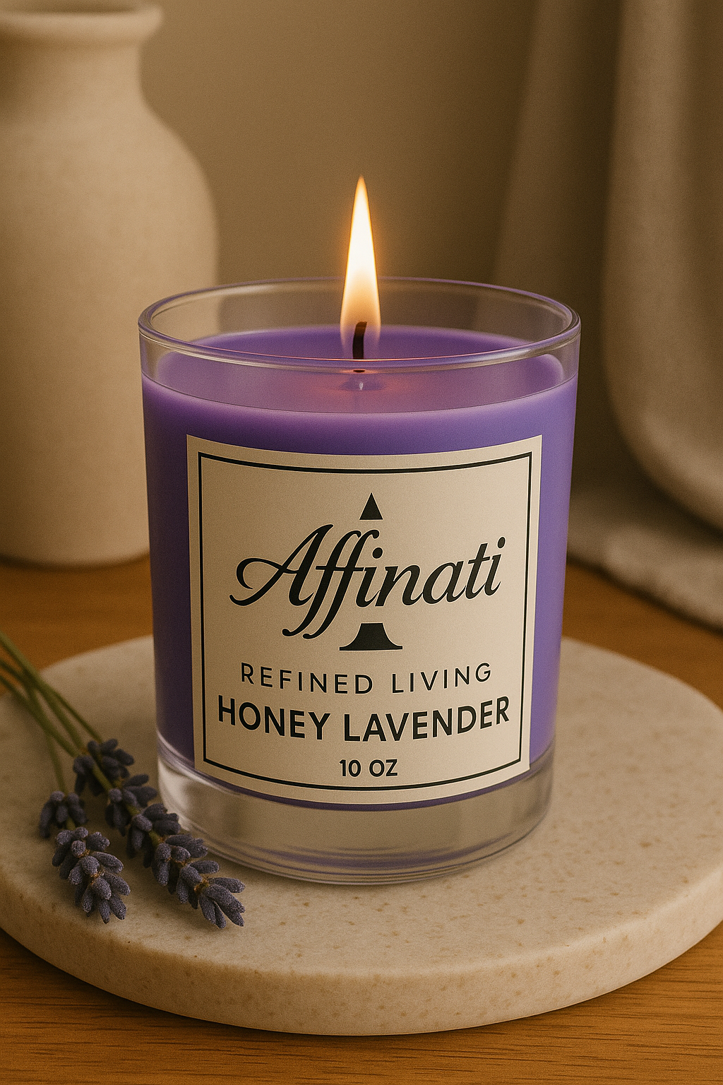 Honey Lavender Original Candle - Affinati