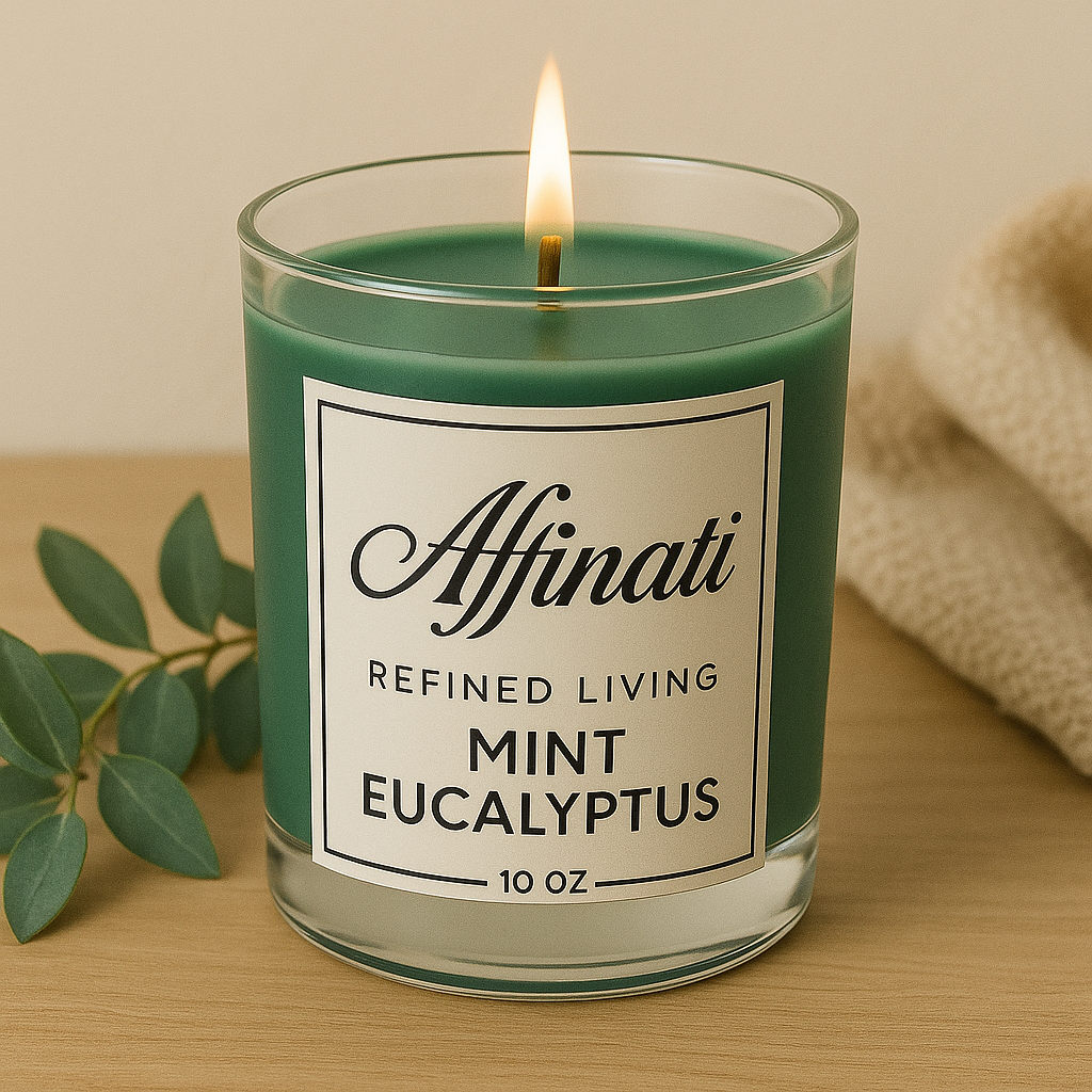 Mint Eucalyptus Original Candle - Affinati