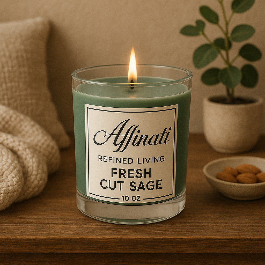 Fresh Cut Sage Original Candle - Affinati