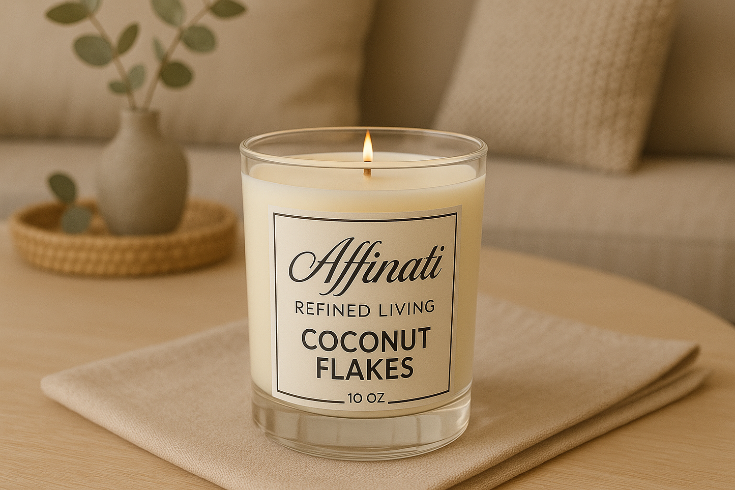Coconut Flakes Original Candle - Affinati