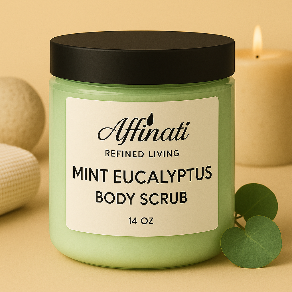Mint Eucalyptus Body Scrub - Affinati