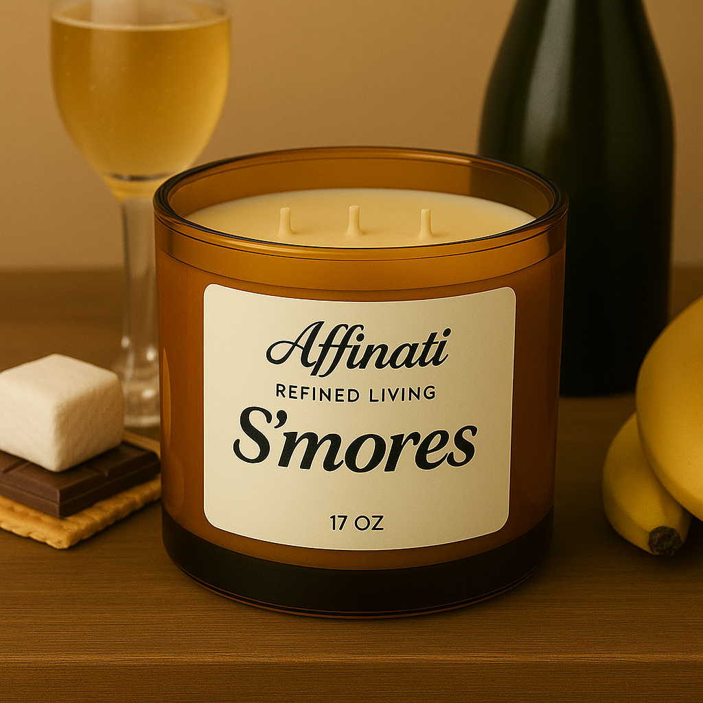 3-Wick S'mores Candle - Affinati