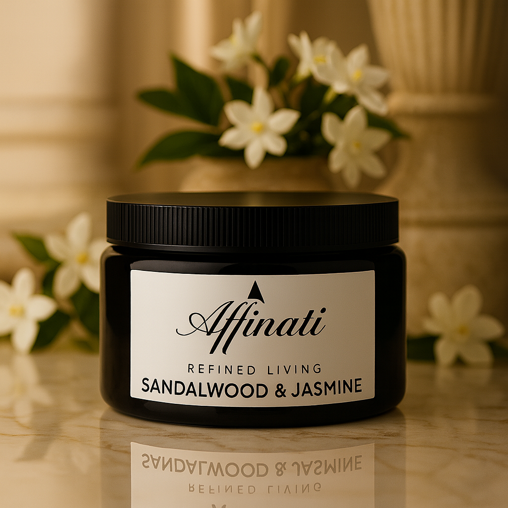 Sandalwood & Jasmine - Shea Butter Body Lotion (10 oz)